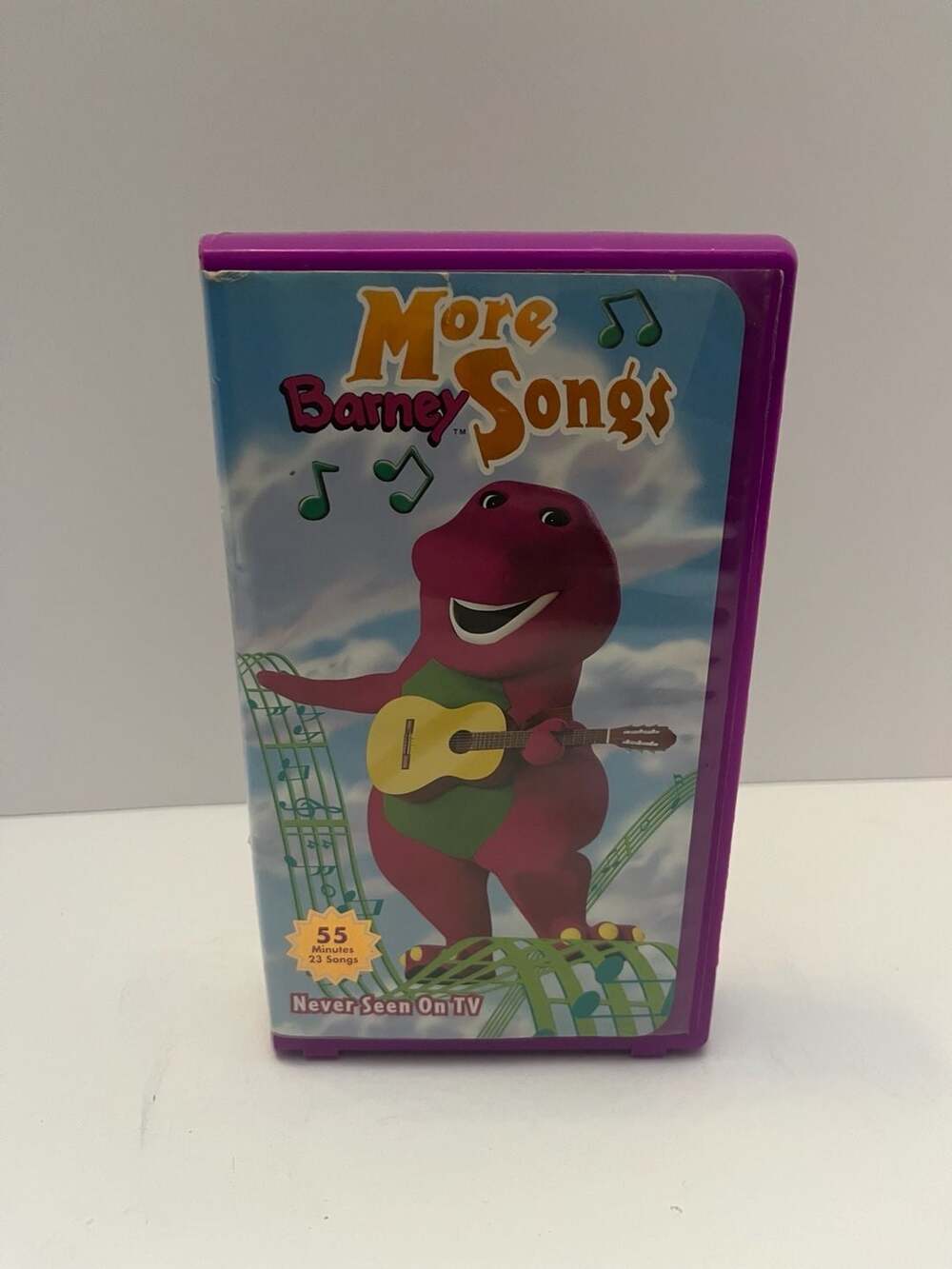 More Barney Songs VHS Tape (1999) Lyons Partnership Clamshell Case